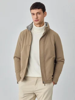 Discount Bomber Jacket With Zip Pockets And Double Zipper Blusões