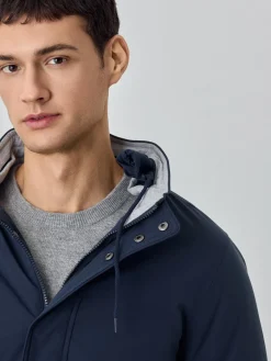 Discount Bomber Jacket With Zip Pockets And Double Zipper Blusões
