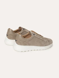 New Casual Sneakers in Premium Suede with Elastic Fastening Sneakers