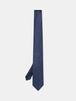 New Checkered Pattern Tie 100% Silk 7,5cm Gravatas