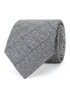 Hot Checkered Pattern Tie 100% Silk 8cm Gravatas