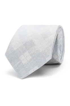 Best Checkered Pattern Tie 100% Silk 8cm Gravatas