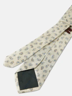 Online Cornucopia Pattern Tie 100% Silk 8cm Gravatas