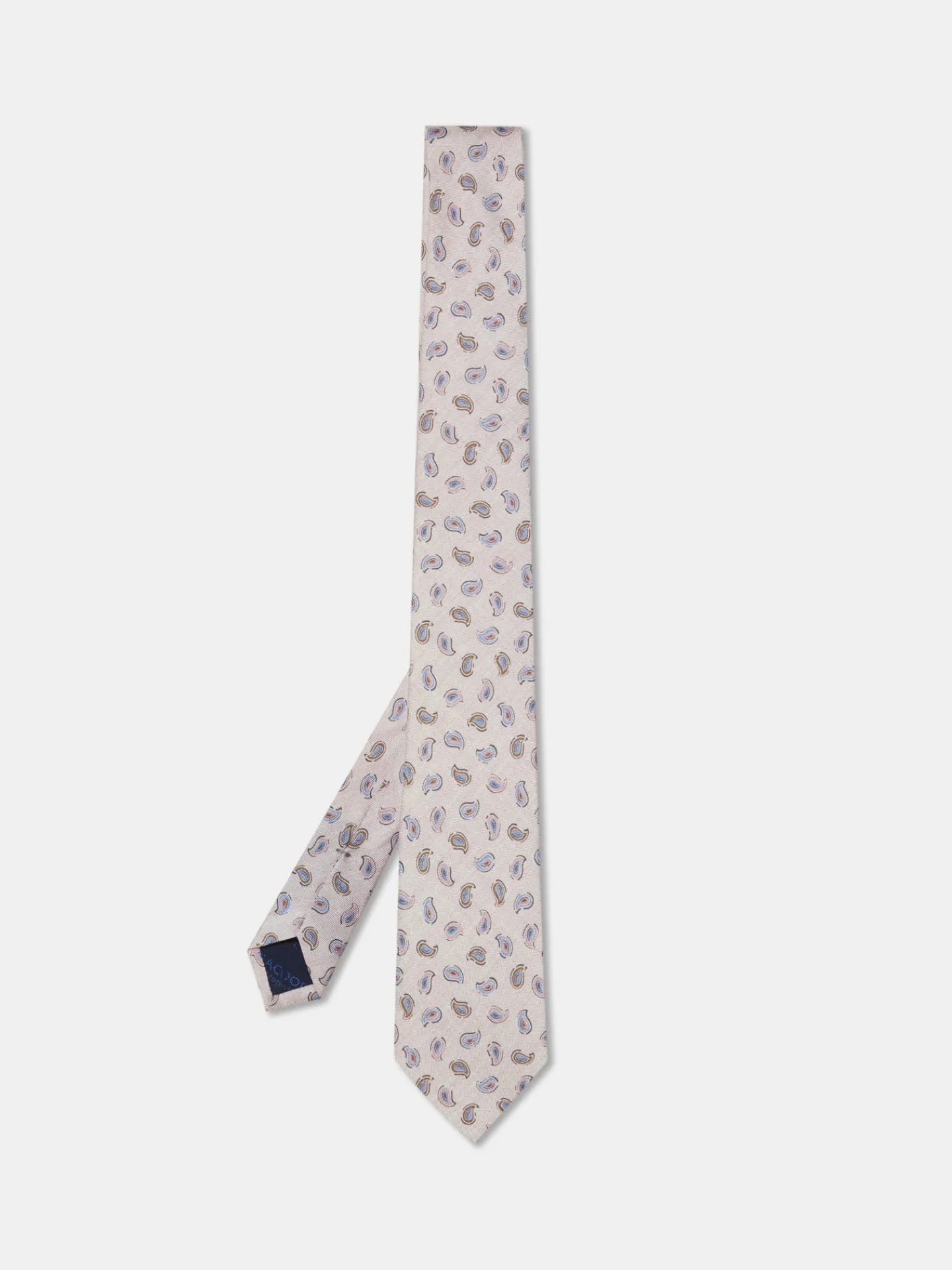 Online Cornucopia Pattern Tie 100% Silk 8cm Gravatas