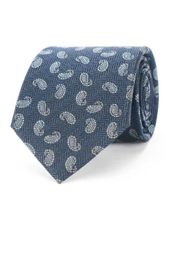Clearance Cornucopia Pattern Tie 100% Silk 8cm Gravatas