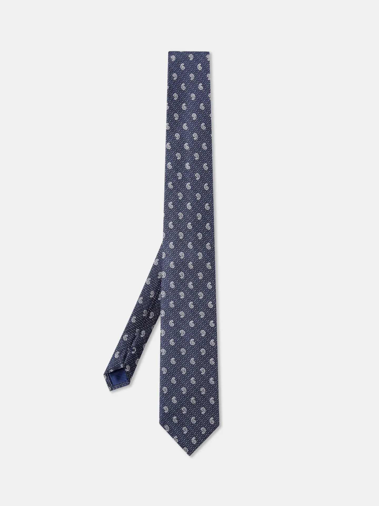 Clearance Cornucopia Pattern Tie 100% Silk 7,5cm Gravatas