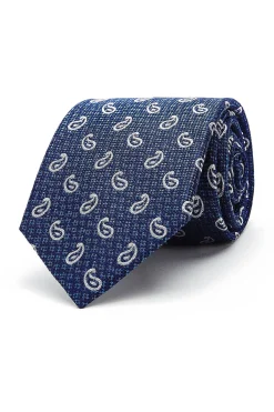 Discount Cornucopia Pattern Tie 100% Silk 8cm Gravatas