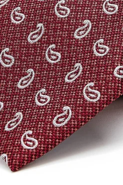 Discount Cornucopia Pattern Tie 100% Silk 8cm Gravatas