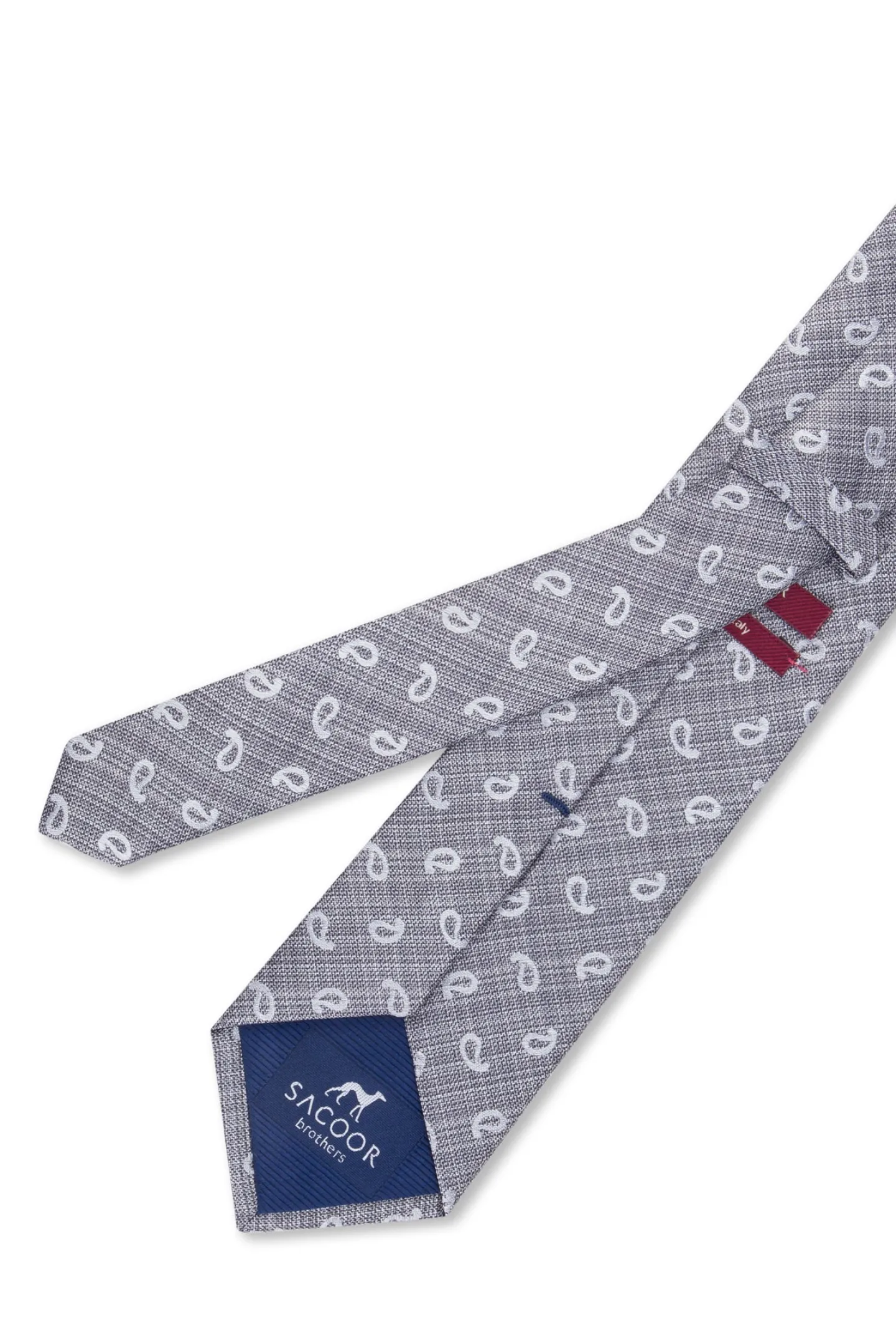 Hot Cornucopia Pattern Tie 100% Silk 7,5cm Gravatas