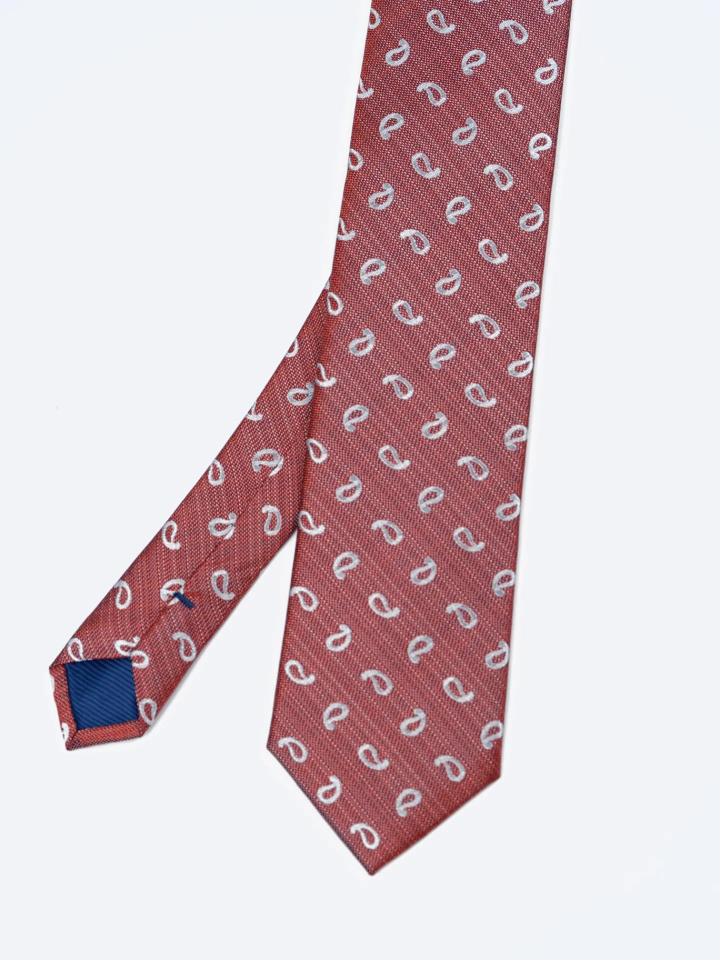 Hot Cornucopia Pattern Tie 100% Silk 7,5cm Gravatas