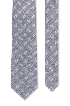 Hot Cornucopia Pattern Tie 100% Silk 7,5cm Gravatas