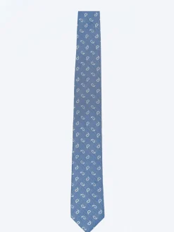 Hot Cornucopia Pattern Tie 100% Silk 7,5cm Gravatas