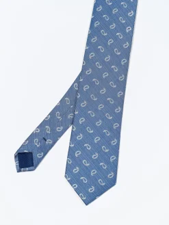 Hot Cornucopia Pattern Tie 100% Silk 7,5cm Gravatas