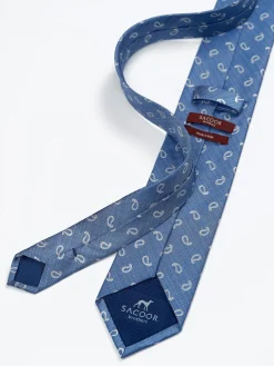 Hot Cornucopia Pattern Tie 100% Silk 7,5cm Gravatas