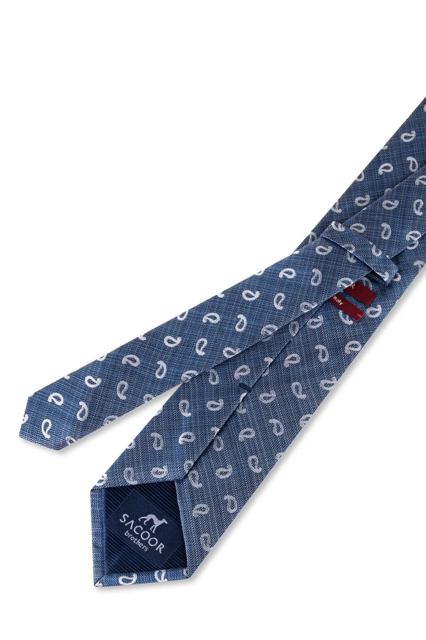 Hot Cornucopia Pattern Tie 100% Silk 7,5cm Gravatas