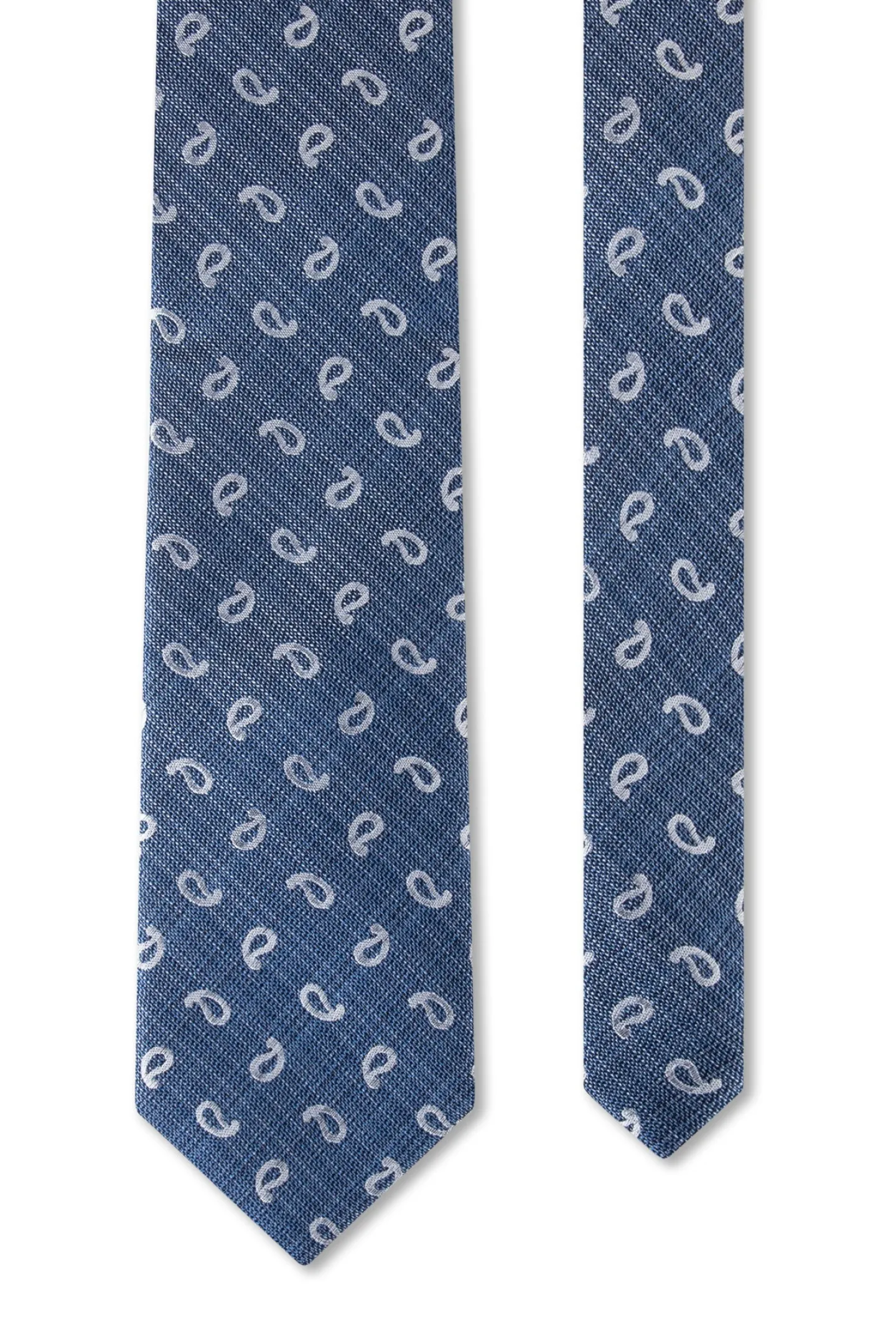 Hot Cornucopia Pattern Tie 100% Silk 7,5cm Gravatas