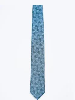 Hot Cornucopia Pattern Tie 100% Silk 7,5cm Gravatas