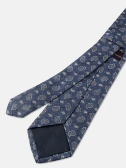 Outlet Cornucopia Pattern Tie 100% Silk 8cm Gravatas