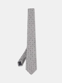 Outlet Cornucopia Pattern Tie 100% Silk 8cm Gravatas