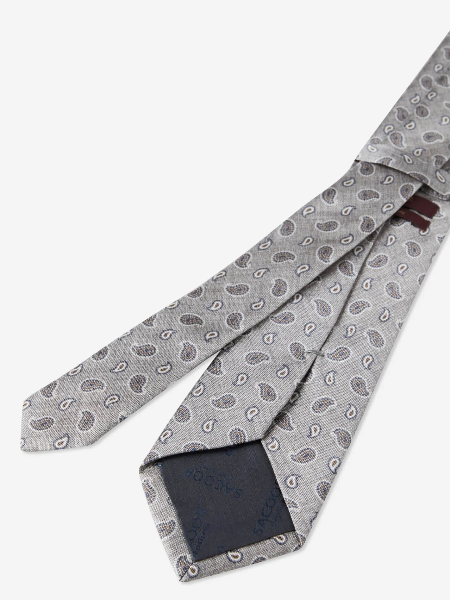 Outlet Cornucopia Pattern Tie 100% Silk 8cm Gravatas