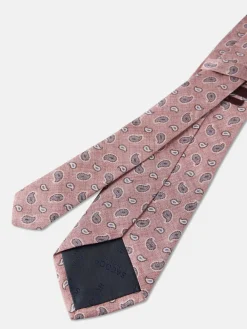 Outlet Cornucopia Pattern Tie 100% Silk 8cm Gravatas