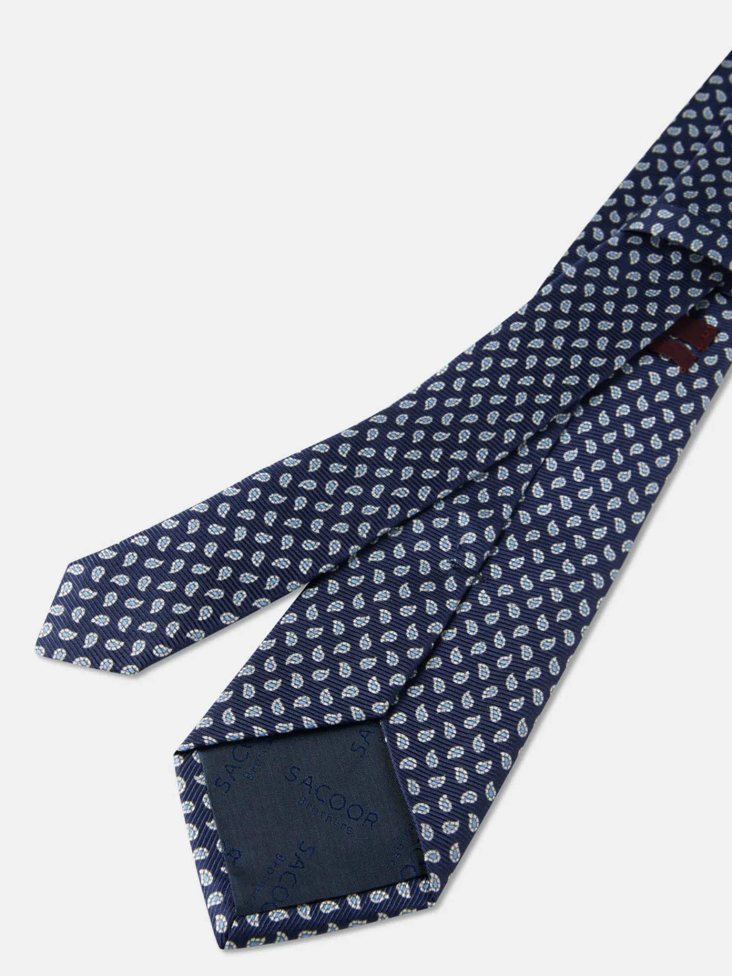 Outlet Cornucopia Pattern Tie 100% Silk 8cm Gravatas