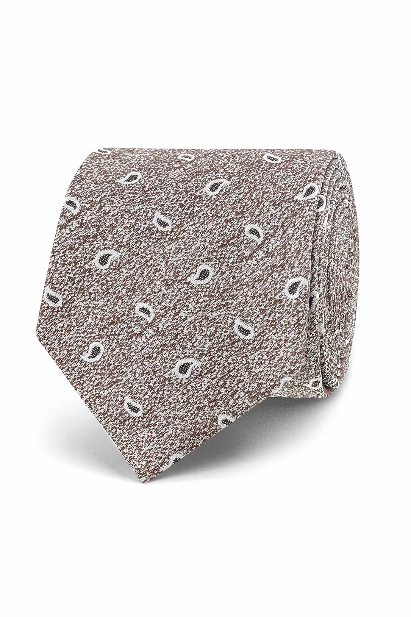 Sale Cornucopia Pattern Tie 100% Silk 7cm Gravatas