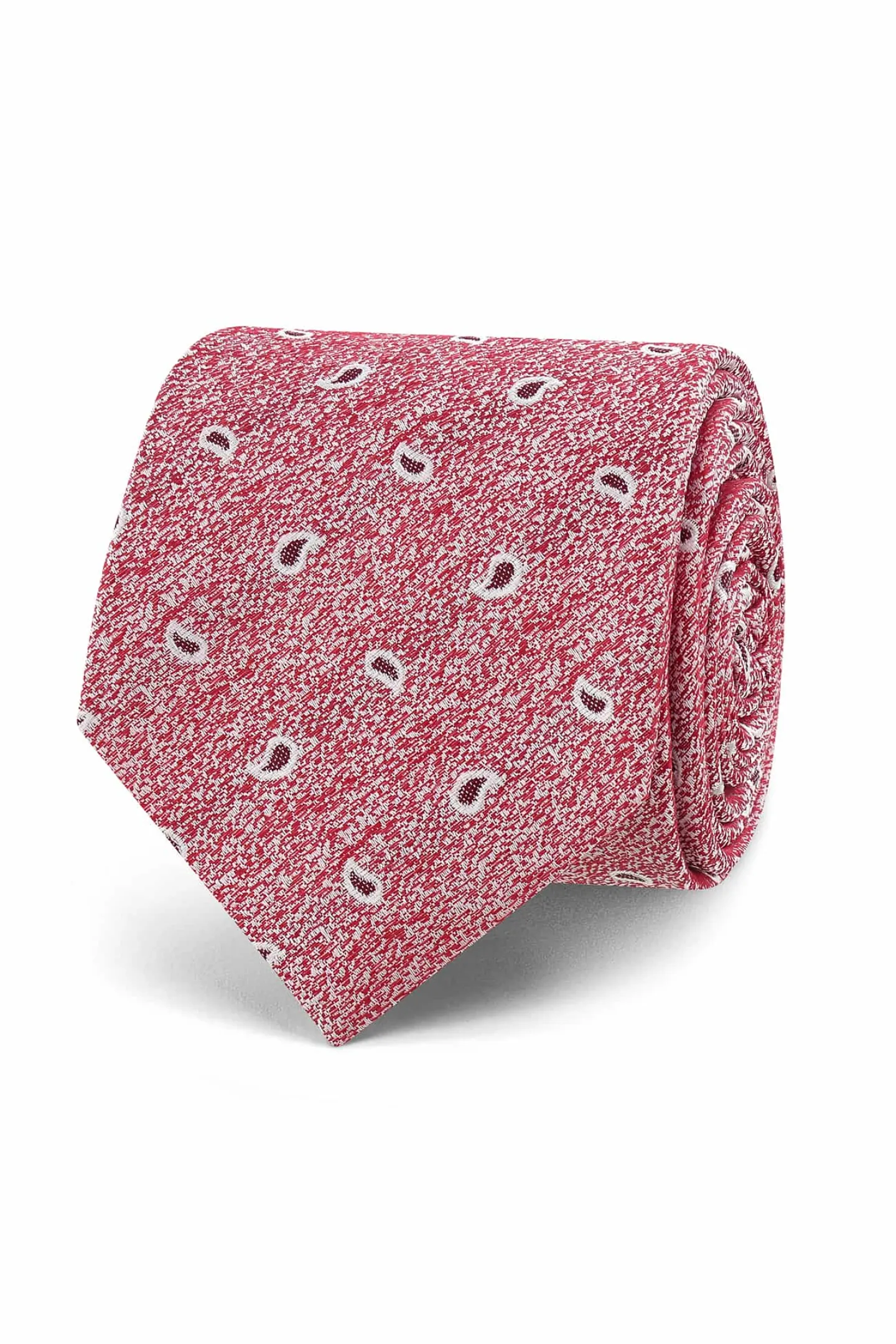 Sale Cornucopia Pattern Tie 100% Silk 7cm Gravatas