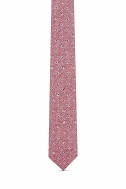 Sale Cornucopia Pattern Tie 100% Silk 7cm Gravatas