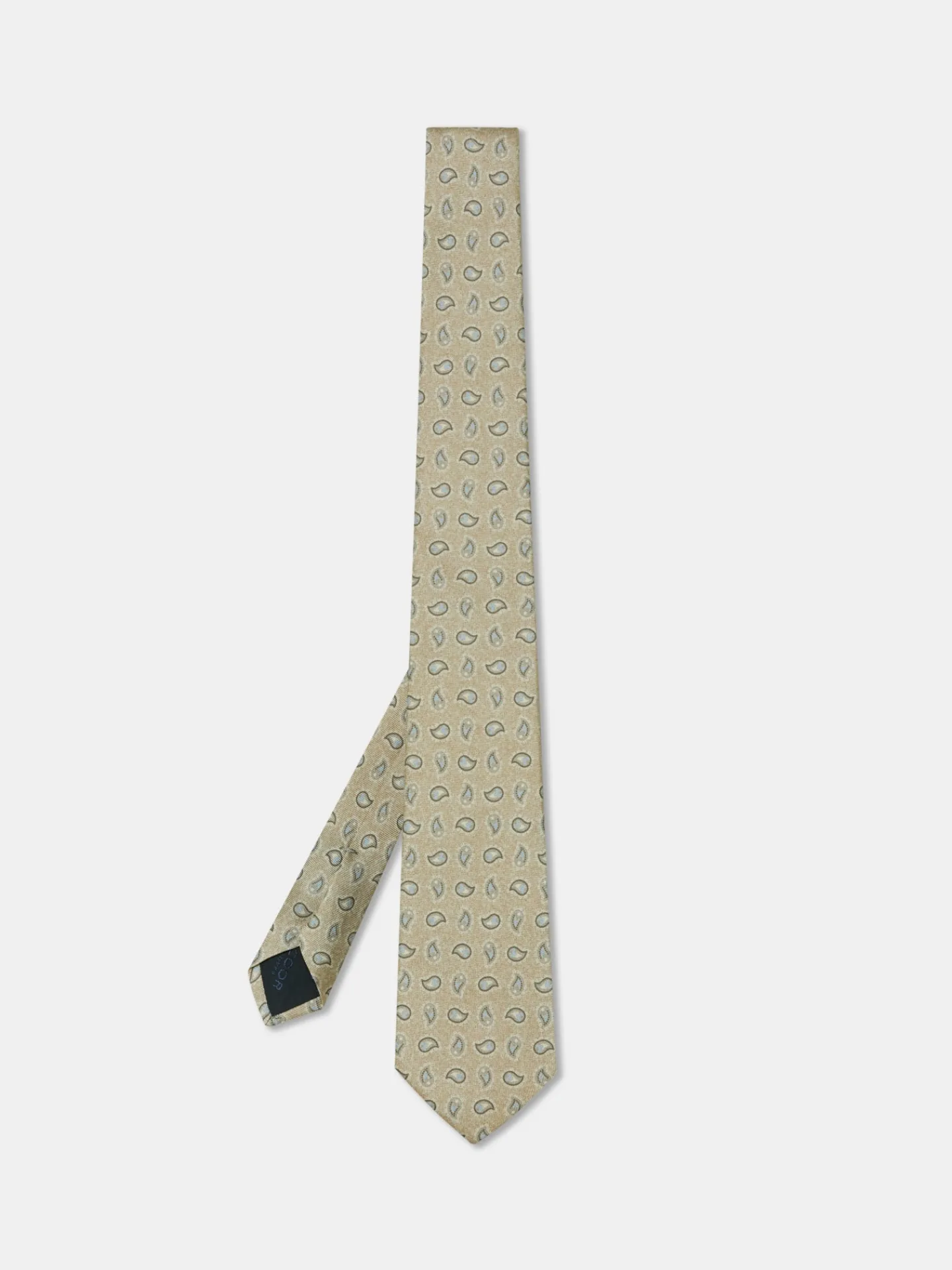 Online Cornucopia Pattern Tie 100% Silk 8cm Gravatas