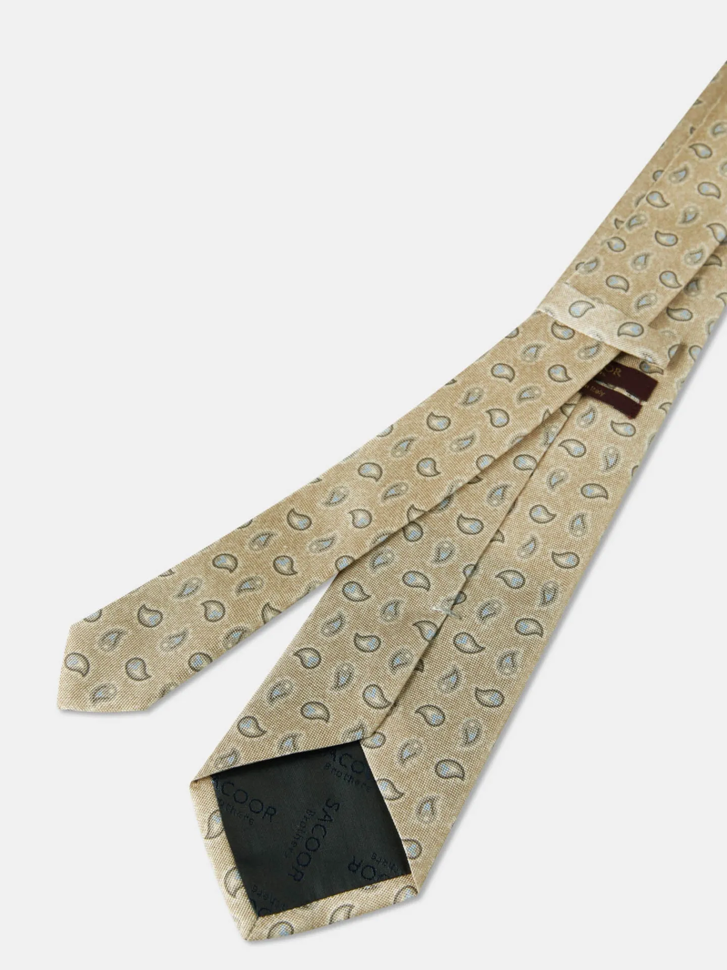 Online Cornucopia Pattern Tie 100% Silk 8cm Gravatas