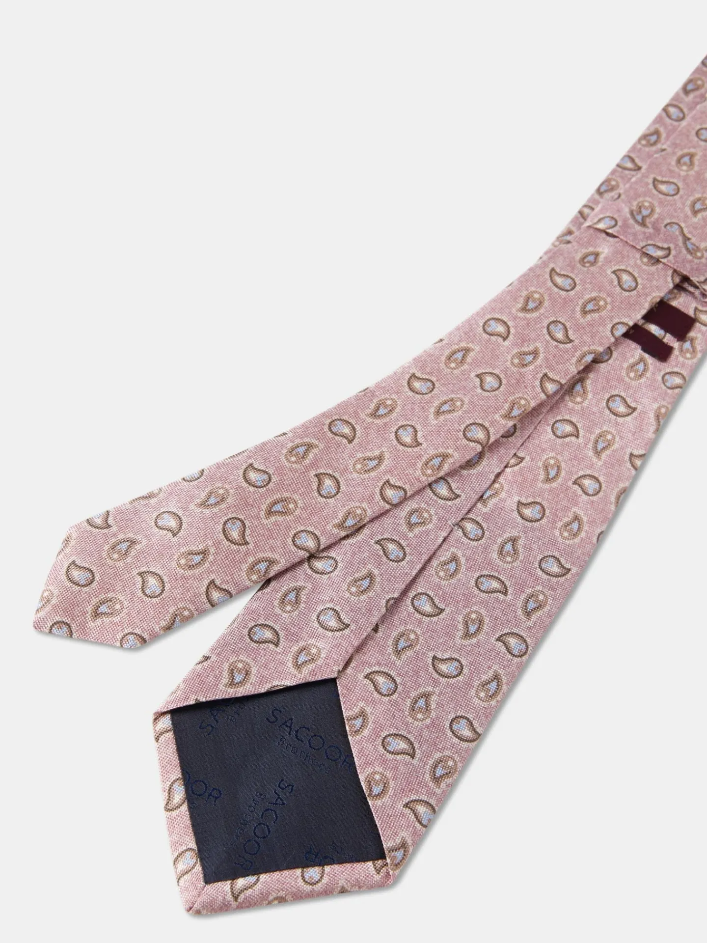 Online Cornucopia Pattern Tie 100% Silk 8cm Gravatas