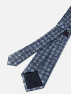 Online Cornucopia Pattern Tie 100% Silk 8cm Gravatas