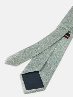 Online Cornucopia Pattern Tie 100% Silk 8cm Gravatas