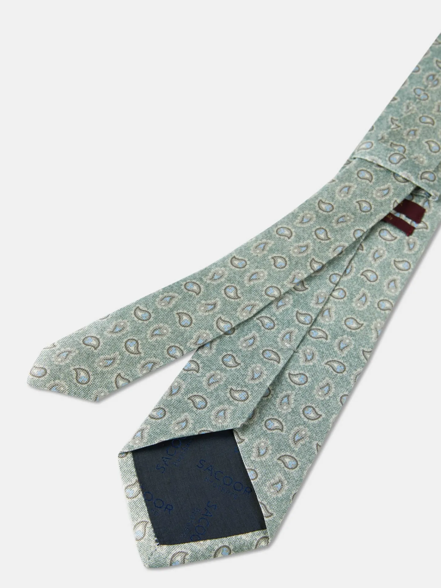 Online Cornucopia Pattern Tie 100% Silk 8cm Gravatas