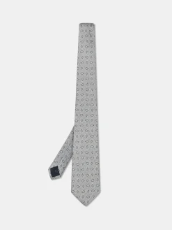 Online Cornucopia Pattern Tie 100% Silk 8cm Gravatas