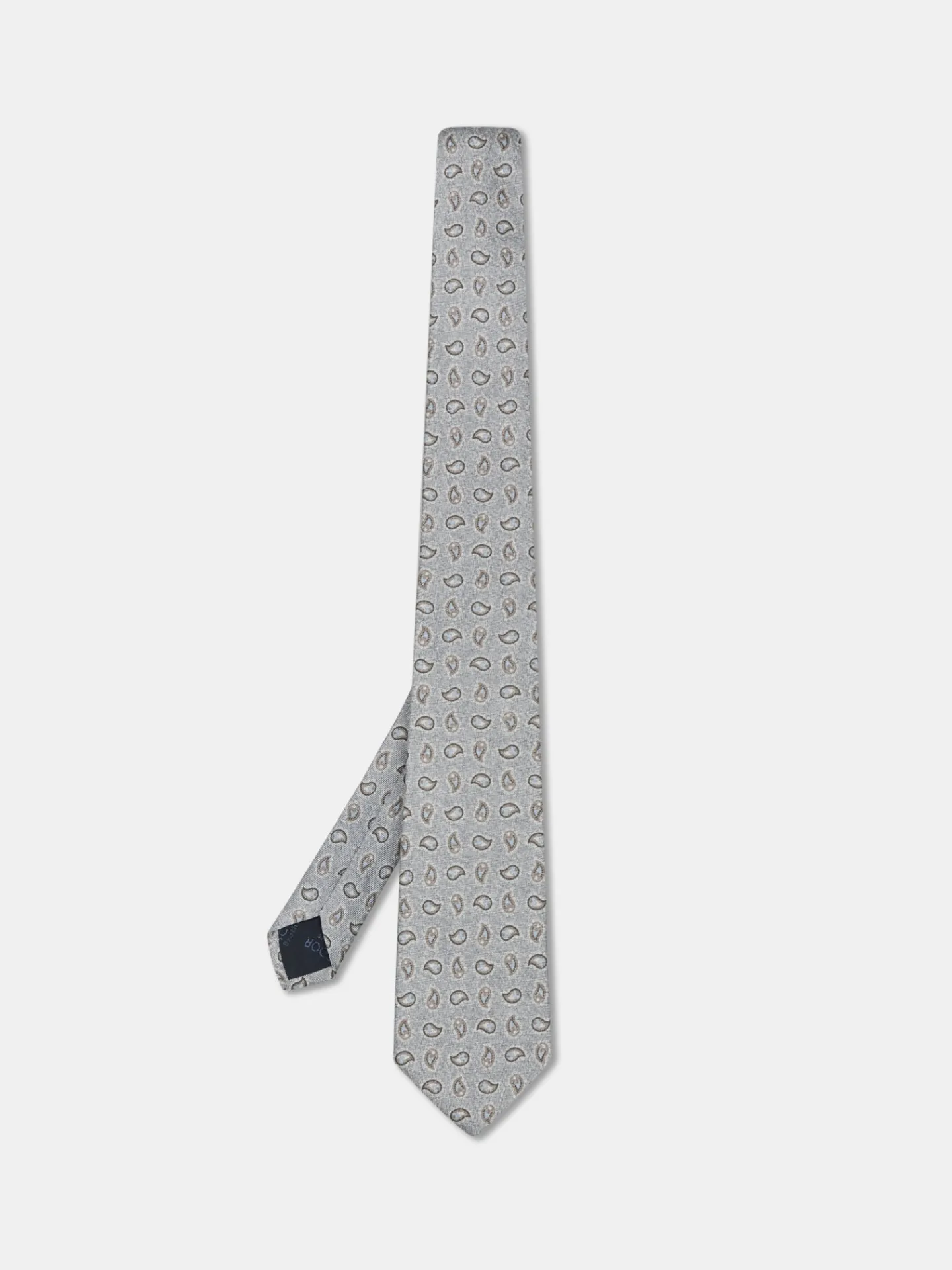 Online Cornucopia Pattern Tie 100% Silk 8cm Gravatas