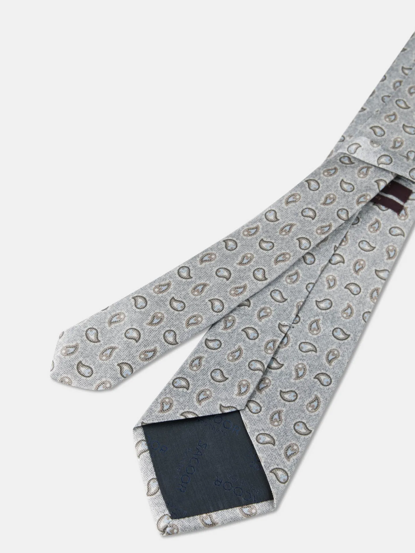 Online Cornucopia Pattern Tie 100% Silk 8cm Gravatas
