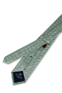 Discount Cornucopia Pattern Tie 100% Silk 7,5cm Gravatas