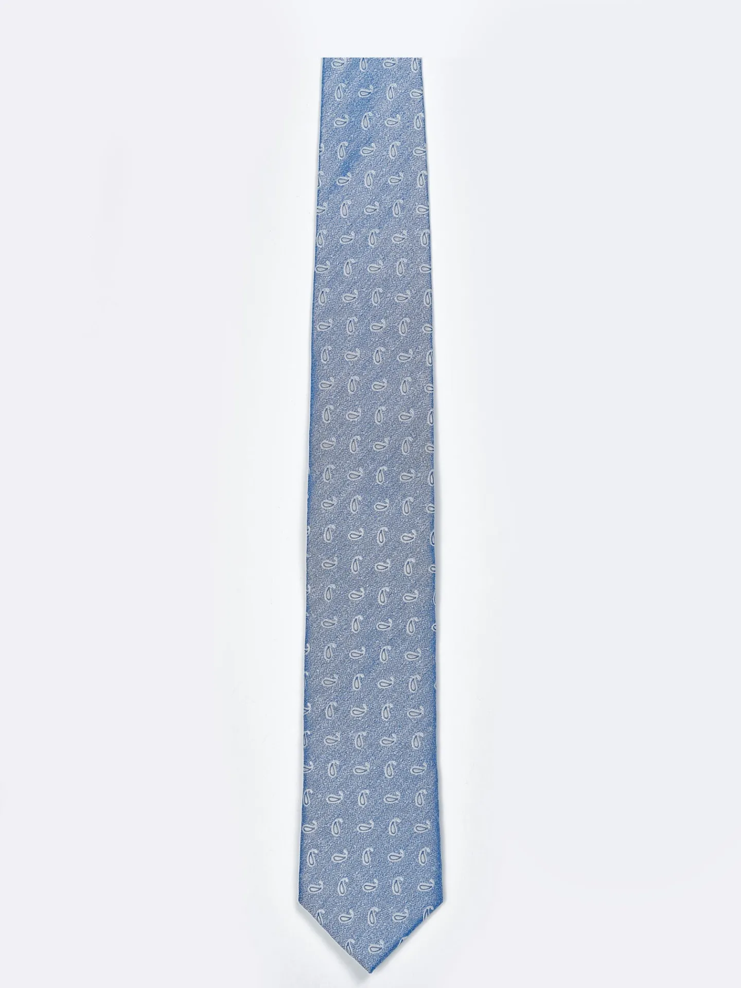 Discount Cornucopia Pattern Tie 100% Silk 7,5cm Gravatas