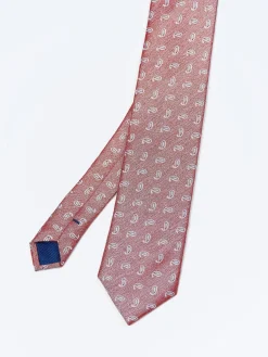 Discount Cornucopia Pattern Tie 100% Silk 7,5cm Gravatas