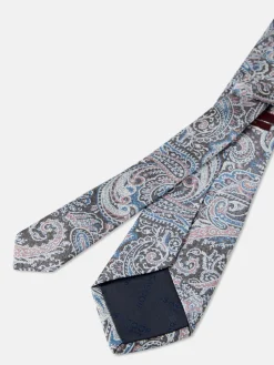 New Cornucopia Pattern Tie 100% Silk 8cm Gravatas