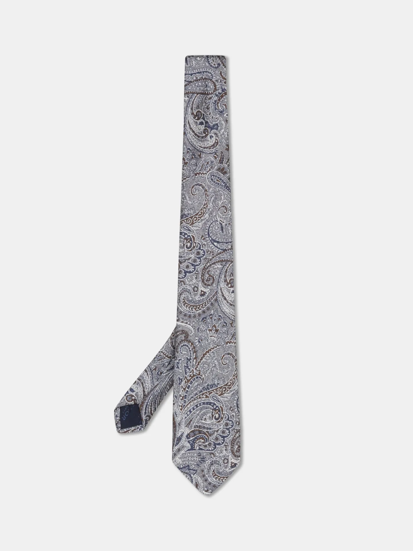 New Cornucopia Pattern Tie 100% Silk 8cm Gravatas