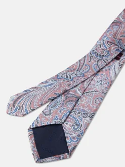 New Cornucopia Pattern Tie 100% Silk 8cm Gravatas