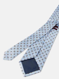 Sale Cornucopia Pattern Tie 100% Silk 8cm Gravatas