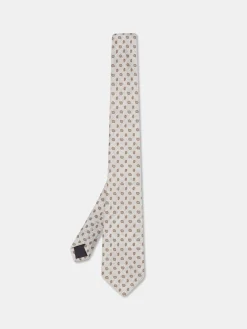 Sale Cornucopia Pattern Tie 100% Silk 8cm Gravatas