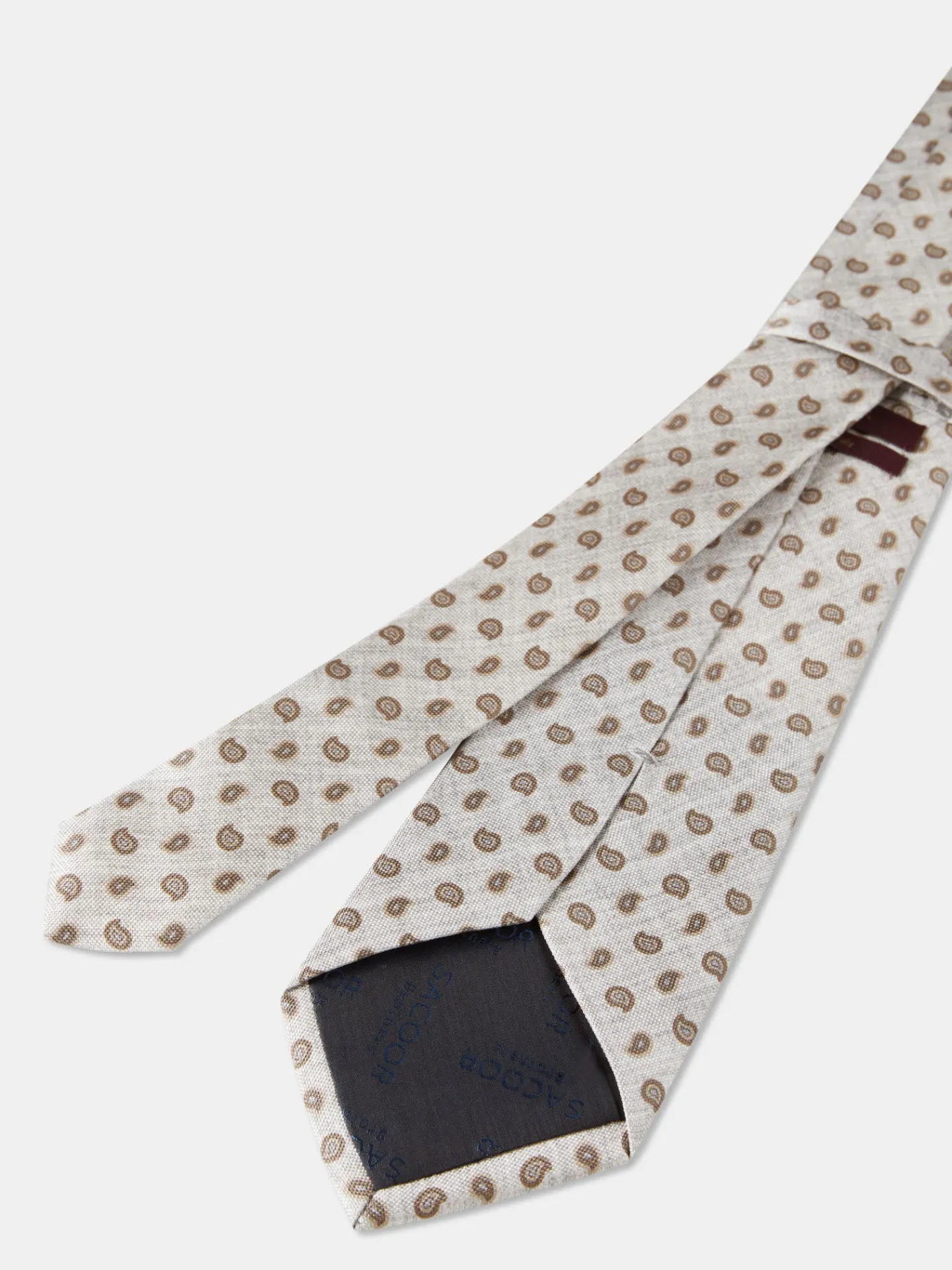 Sale Cornucopia Pattern Tie 100% Silk 8cm Gravatas