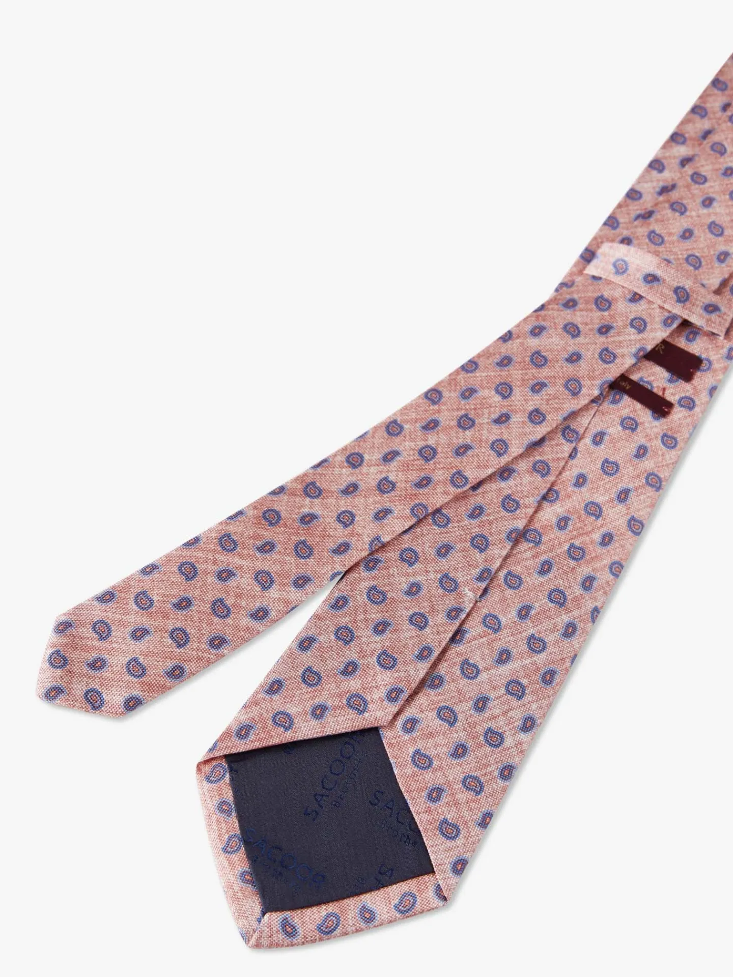 Sale Cornucopia Pattern Tie 100% Silk 8cm Gravatas