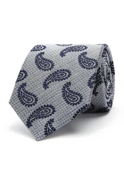 Outlet Cornucopia Pattern Tie 100% Silk 8cm Gravatas