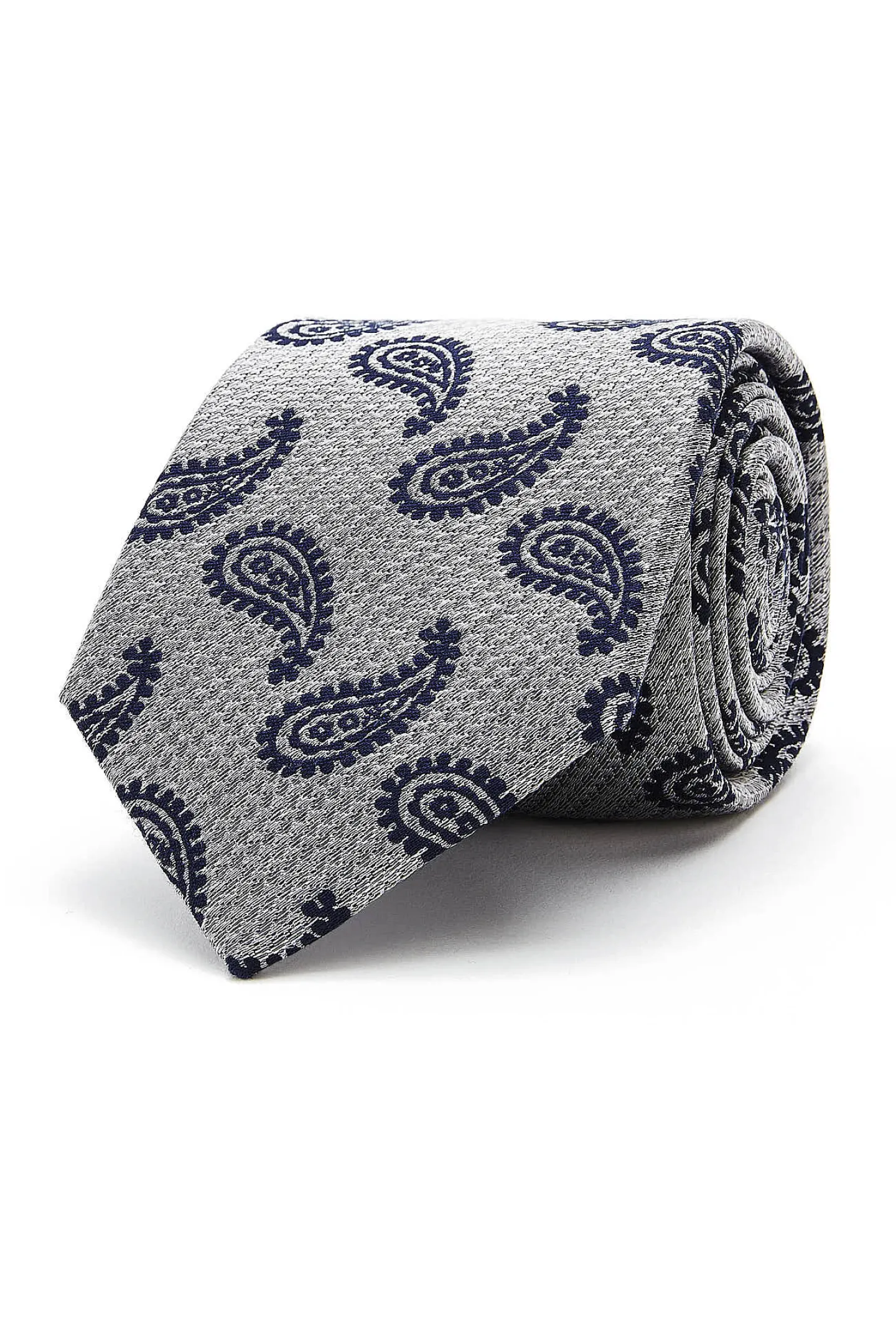 Outlet Cornucopia Pattern Tie 100% Silk 8cm Gravatas
